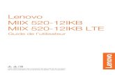 Lenovo MIIX 520-12IKB MIIX 520-12IKB LTE - .Configuration initiale du syst¨me dâ€™exploitation