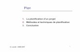 1. La planification d’un projet 2. Méthodes et techniques ...leclet/M1-InfoMiage/Exo... · en respectant la méthode PERT. D. Leclet - 2006-2007 18 2.1 Réseau de PERT