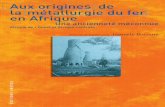 Aux origines de la métallurgie du fer en Afriqueunesdoc.unesco.org/images/0012/001264/126414f.pdf · Les débuts de la métallurgie du fer en Afrique de l’Ouest 3 Aux origines