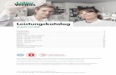 Leistungskatalog - laborveritas.ch · Leistungskatalog Ausgabe Juni 2018 Labor Veritas AG, Engimattstrasse 11, 8002 Zürich T. +41 44 283 29 30, F. +41 44 201 42 49, admin@laborveritas.ch,