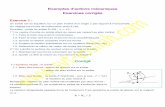 Exemples d’actions mécaniques - منتديات علوم ...svt-assilah.com/vb/up/am.pdf · Exercices corrigés Exercice 1 : Un solide est en équilibre sur un plan incliné d’un