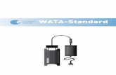 WATA-Standard - DelAgua · This guide explains how to use the WATA-Standard electrolyser to produce . a sodium hypochlorite solution with a 0.6% concentration of active chlorine