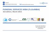 3rd edition, March 2015 - virke.no · Confederation des Professionnels du Funeraire et de la Marbrerie (PFM) ... Regulation (ISO) Cemeteries Cremation Funeral Organization, Ceremony