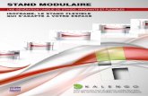 STAND MODULAIRE - kalengo.fr modulaire isoframe.pdf · Cas particulier de la certification QSE selon 3 référentiels ... qualité environnementale. ... de la fabrication de nos visuels.