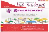 Décembre / Janvier 2016 RECENSEMENT - ville …ville-aubiere.fr/wp-content/uploads/2017/09/Les-Echos-130.pdf · Impression˜: Decombat Conception maquette initiale˜: Studio Biskot