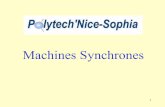 Machines Synchronesfranki66.free.fr/Elec 3/Archives perso/Cours/ETK/cours 4...4 Le terme de machine synchrone regroupe toutes les machines dont la vitesse de rotation de l’arbre