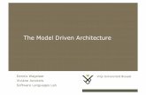 The Model Driven Architecture - fuuu. â€“ UML-RT vs. SysML . 3/21/12 MDA Slide: 21 Models and meta-models: