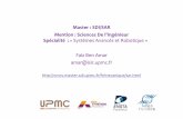 Master : SDI/SAR Mention : Sciences De l’Ingénieur ...lmec.ent.upmc.fr/modules/resources/download/lmec/Licence_generale/... · -Sociétésde service en conception et ... étude