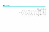 Guide des Conseillers Pédagogiques de circonscriptionancp.info/images/ancp/publications/guide_du_cpc.pdf · C'est pourquoi nous avons fait le choix d'un classeur évolutif. Des mises