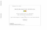 REPUBLIQUE DU SENEGAL - The World Bankdocuments.worldbank.org/.../263320Senegal01er01Public10Volume02.pdf · REPUBLIQUE DU SENEGAL ÉVALUATION DE LA GESTION DES FINANCES PUBLIQUES