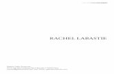 RACHEL LABASTIE - galerieouizeman.com · “portée” qu’avec une forme de consentement ou de résignation collective. Elle figure cet aller ... les influences qui traversent ton
