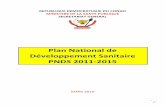 Plan National de Développement Sanitaire PNDS 2011 … · Programme National de Lutte contre la Trypanosomiase Humaine ... PS9FED Programme Santé du 9ème Fonds Européen de Développement
