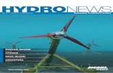Hydro News No. 27 - Magazine d'ANDRITZ HYDRO (FR) · 3% de cette eau est douce. La majeure partie des 97% d’eau de mer possède un énorme potentiel d’énergie renouvelable. Après
