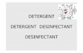 DETERGENT DETERGENT DESINFECTANT …entreide.free.fr/cours/1a/ue210s1/C3%20UE%202.10%20Les%20d%E9… · froid ou àla stérilisation .
