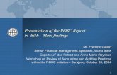 Presentation of the ROSC Report in BiH: Main findingssiteresources.worldbank.org/INTBOSNIAHERZ/Resources/ROSC_Main... · Presentation of the ROSC Report in BiH: Main findings Mr.