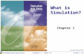 Chapter 1 -- What is Simulation?kcjeong.cbnu.ac.kr/working/ss/01.ppt · PPT file · Web view2015-09-07 · Title: Chapter 1 -- What is Simulation? Author: Kelton/Sadowski/Sturrock