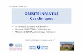 OBESITE INFANTILE Cas cliniques - obesite-paris.comobesite-paris.com/docs/cas_cliniques_DUpitie[2017].pdf · • Situations cliniques très fortement inspirées de cas réels….