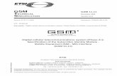 GSM 11.11 - Version 5.0.0 - Digital cellular ...lewebdephilou.free.fr/.../Cours.../gsm11-11_ETSI.pdf · Page 2 GSM 11.11 Version 5.0.0 December 1995 Whilst every care has been taken