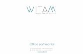 Office patrimonial - WITAM · Une équipe back-office dédiée ... La solidité de notre structure et la pérennité de nos équipes garantissent à nos clients le suivi intuitu personae
