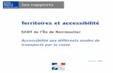 SCOT de l’Île de Noirmoutier Accessibilité aux … · octobre 2005 ministère de l’Équipement des Transports et du Logement ministère de l'Équipement des Transports et du