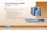 Digipack HDI français - eclairage-theatre.com · Cet appareil, conçu pour fonctionner sur tout réseau privé ou public d’alimentation répondant à la norme NF EN 50160, est