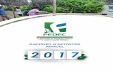 RAPPORT D’ACTIVITÉS 2017 1 · La FEDEC est une disposition du Plan de Gestion de l’Environnement vol. 4 (1999) pour le projet d’oléoduc Tchad-Cameroun. Sa création a été