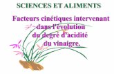 Introduction. - cornufrancis.free.frcornufrancis.free.fr/infos/julie/vinaigre/vinaigre.pdf · produisant des enzymes, qui associées à l’oxygène de l’air convertissent l’alcool