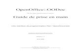 OpenOffice::OODoc - Guide de prise en mainjean.marie.gouarne.online.fr/doc/oodoc_guide.pdf · – mutualisation et réutilisation d'éléments de contenu ou de présentation ... Linux,