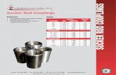 Sucker Rod Couplings Sizes SUCER ROD COUPLIS …plainsmanmfg.com/wp-content/uploads/2018/02/PB-CPLB01-Coupling... · SUCER ROD COUPLIS Specifications subject to change without notice