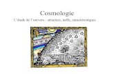 Cosmologie - perso-sdt.univ-brest.frjperrot/planeteterre/Cosmologie.pdf · Cosmologie moderne “Moderne” - Isaac Newton Gravité - une façon de décrire l’univers basée sur