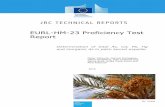 EURL-HM-23 Proficiency Test Report - European Commission · This publication is a Technical report by the Joint Research Centre (JRC), the European Commission’s science and knowledge