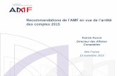 Recommandations de l’AMF en vue de l’arrêté des …ima-france.com/imafrance/custom/ebiz/file/10_support_conference/IMA... · la gestion centralisée de leur trésorerie via