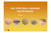 Les infections cutanées bactériennes - at.om.free.frat.om.free.fr/Files/infections_cutanees_bacteriennes_1.pdf · 1 000 000 bactéries/cm ... Sommaire Les incontournables Classification