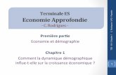 TerminaleES EconomieApprofondie - Eloge des SES – …eloge-des-ses.com/wp-content/uploads/2015/10/Diaporama-TES-EA... · et* approfondi la* connaissance de la* ... T.R.Malthus.