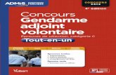 Concours Gendarme Adjoint volontaire - Tout-en-un · – un test de connaissances générales (français, mathématiques et culture générale) ; – un test de compréhension de