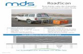 RoadScan - mds-paris.com · 2.5 100 256 500 Ponts 1 à 4 BR-RS-01-131130 . Auscultation radar des chaussées, pistes d’aéroports et voies ferrés RoadScan 24, place Charles Fillion