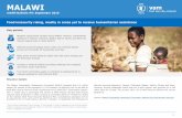 MALAWI - documents.wfp.org · districts received assistance: Nsanje, Chikwawa, Balaka, Salima, Ntcheu and Neno. However, funding challenges meant that the in-kind support was provided