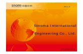 Sinoma International Engineering Co., Ltd. · 7 Morocco Holcim (Maroc) Sasetta Cement Project EP 4000 2005 Morocco 8 United Arab Emirates United Cement (UCC) Project EPC 10000 2005
