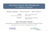 Information Security Risk Management in a …web.univ-pau.fr/~munier/research/papers/2013/2013-PASSAT/...Information Security Risk Management in a World of Services Vincent Lalanne1