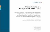 Technical Report 09-07 - Nagradefault... · Technical Report 09-07 National Cooperative for the Disposal of Radioactive Waste Hardstrasse 73 CH-5430 Wettingen ... adapt sorption data
