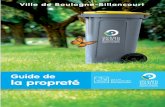 Guide de la propreté - Boulogne - Billancourt · Guide de la propreté Ville de Boulogne ... véhicules dédiés au nettoyage de la ville ... Ouverte tous les jours de 9 h à 19