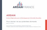ARDAN · Présentation d’ARDAN ... Juillet 2015 INSEE Analyse PACA – N°21 Le dispositif ARDAN, aélérateur d’emploi et de valeur ajoutée . ARDAN : les résultats