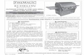 C2-330 Fire Magic Echelon Diamond Stand Alone Grill ... · • Le régulareur de pression de gaz prévu avec cet appareil de cuisson à gaz pour l’extérieur doit être utilisé.