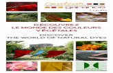 DÉcouvrez le monde des couleurs vÉgÉtal es · PDF filele monde des couleurs v ... Ouverte toute l’année, elle vous propose : livres - produits pour la teinture, la peinture et