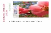 LISTE DES LIVRES 2015 / 2016 - livres ebooks …livres-ebooks-gratuits.com/pdf/603.pdf · 2016-05-28 · HISTOIRE SECONDE – Collection Hugo BILLARD – EDITIONS MAGNARD– Les Européens