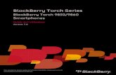 BlackBerry Torch Series - .BlackBerry Torch Series BlackBerry Torch 9850/9860 Smartphones Guide de