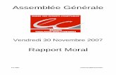 Assemblée Générale - CRO Toulouse Midi-Pyrénées · Le souhait de Jean-Pierre ALIX est de préserver l’unité de la profession ; l’organisation unitaire du stage d’expertise