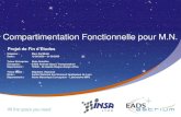 Compartimentation Fonctionnelle pour M.N.mip2.insa-lyon.fr/Centre d'intéret/PFE2009/EADS.pdf · •Spécification mise en œuvre Ariane 5 ... Développer l’outil en Visual Basic