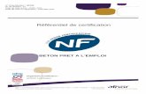 BETON PRET A L’EMPLOI - EuropEquipement - …europequipement.com/Referenciel-NF033-Beton.pdf ·    ... Formules de béton ... MARQUE NF-BPE NF 033 – Janvier 2011 Page 4/93