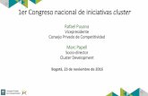 1er Congreso nacional de iniciativas clusterredclustercolombia.com/assets/multimedia/RCC-Congreso-cluster... · 1er congreso nacional de ... parcial y una alta rotaciÓn que impacta